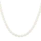 Gold Pearl Beaded Necklace