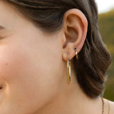 Geometric Hoop Earrings