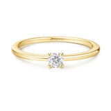 Gold Classic Slim Stacking Ring