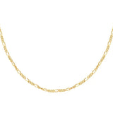 Gold Filia Curb Chain Necklace