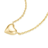 Gold Sweetheart Necklace
