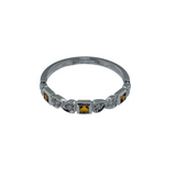 Gemstone and Diamond Stackable Bands