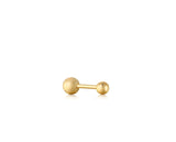 Mini Sphere Barbell Single Earring