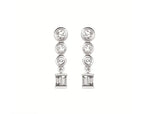Diamond Dangle Earrings