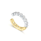 Two-Tone Bezel Ear Cuff