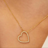 Gold Heart Necklace