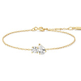 Gold Toi & Moi Bracelet