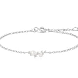 Shell Pearl Cluster Bracelet