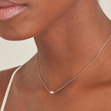 Sparkle Emblem Chain Necklace