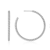 Twisted Oversized Hoop Earrings