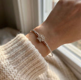 Paw Print Pave Bracelet