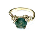 Moss Agate Ring