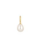 Gold Pearl Charm