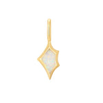 Gold Kyoto Opal Charm