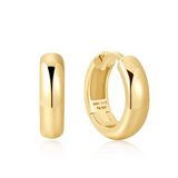 Gold Dome Band Huggies