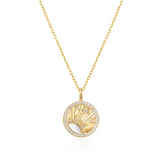 Shiny Sun Star Necklace