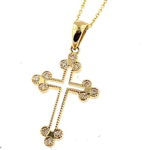 Diamond Cross Necklace