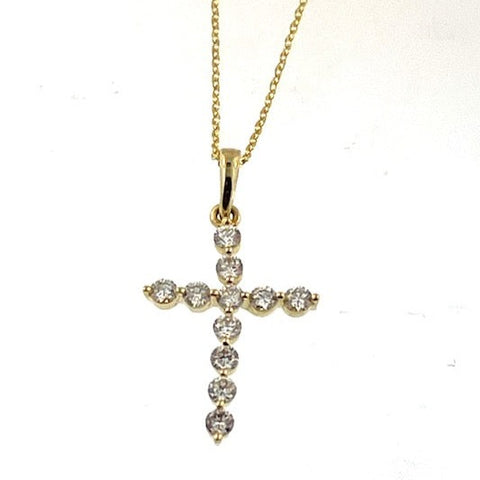 Diamond Cross Necklace