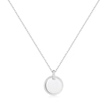 Disc Pendant Necklace