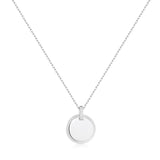 Disc Pendant Necklace