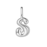 Silver Letter Charms