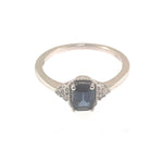 Sapphire and Diamond Ring