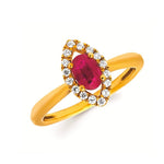 Ruby and Diamond Ring
