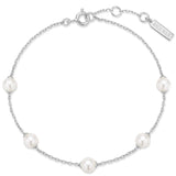 Shell Pearl Station Bracelet