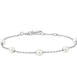 Shell Pearl Station Bracelet