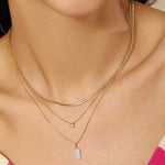 Pave Pendant Necklace