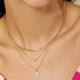 Pave Pendant Necklace