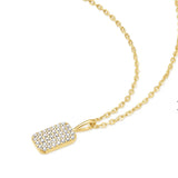 Pave Pendant Necklace