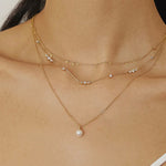 Pearl Drop Pendant Necklace