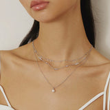 Pearl Drop Pendant Necklace