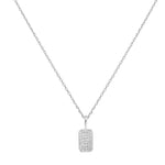 Pave Pendant Necklace