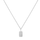 Pave Pendant Necklace