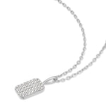 Pave Pendant Necklace