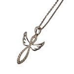 Diamond Angel Pendant Necklace