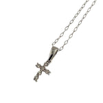 .06 Carat Diamond Cross Necklace
