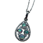 Opal Pendant Necklace