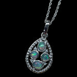 Opal Pendant Necklace