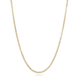 Stainless Steel 2.5mm Rollo Chain