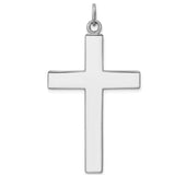 Sterling Silver Cross Lord's Prayer Pendant