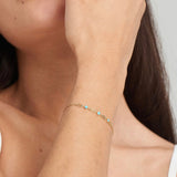 Turquoise Link Bracelet