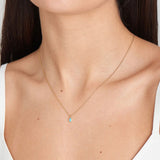 Turquoise Drop Pendant Necklaces