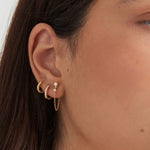 Smooth Mini Huggie Hoop Earrings