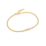 Gold Glam Bar Bracelet