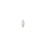 Kyoto Opal Marquise Barbell Single Earring