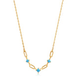 Turquoise Link Necklaces