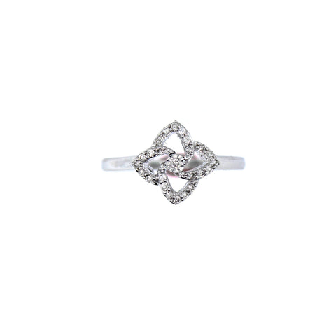 .13 carat Diamond Ring set in 10 karat white gold. Diamond grade SI1-J. Ring Size 7.00.
